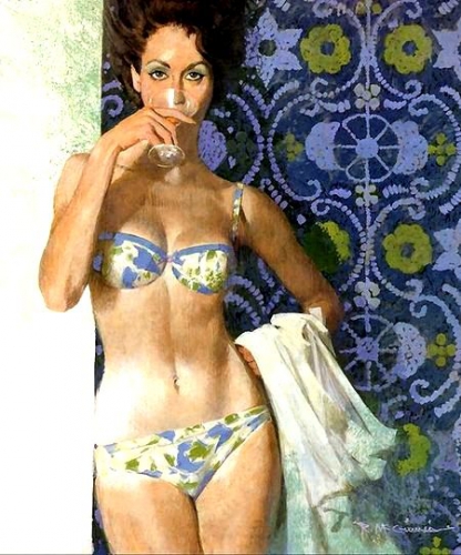 robert mcguinnis,pulp magazine,james bond,affiches,movie posters