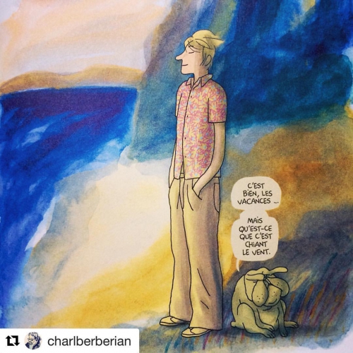 Afterz, Après tout la vie est pus belle avec toi, Charles Berberian, Fluide Glacial, chronique sociale, roman graphique.