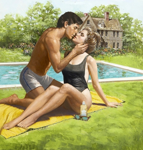 rudy nappi,pin-up girls,glamour,women in love