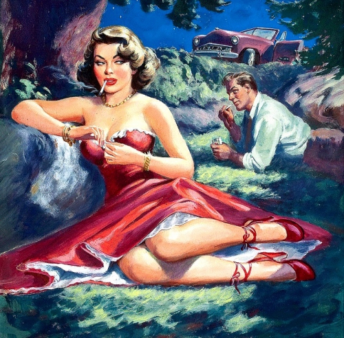 rudy nappi,pin-up girls,glamour,women in love