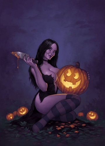 pin up,halloween,rafa teruel,joe pekar,loopydave,svetlana tigai,