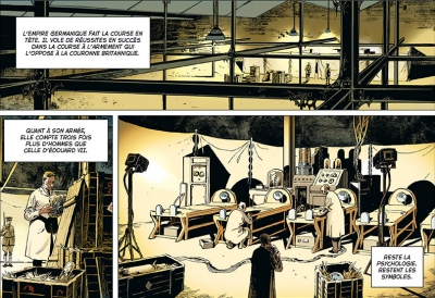 Sept macchabées, Delcourt, Henri Meunier, Etienne Le Roux, Pôle Sud, Frankenstein, uchronie, Fantastique