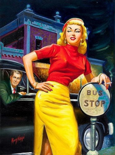 rudy nappi,pin-up girls,glamour,women in love