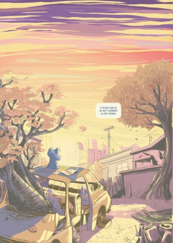 Bidou une vie de chien, Eduardo Damasceno, Luis Felipe Garrocho, Glenat, Vents d'ouest,jeunesse, animaux, passion, tranche de vie. 