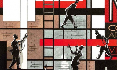 la fleur dans l'atelier de mondrian,peyraud,lapone,glénat,treize étrange,15 novembre 2017,biographie romancée