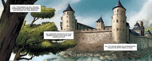 Brocéliande, le château de Comper, Betbeder, Frichet, Soleil, Celtic, Histoire, légende, mythologie, fantastique