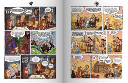 Game of Crowns, Lapuss, Baba, Tartuff, Casterman, parodie, humour, adaptation, fantastique