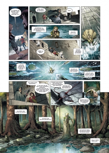 Brocéliande, le château de Comper, Betbeder, Frichet, Soleil, Celtic, Histoire, légende, mythologie, fantastique