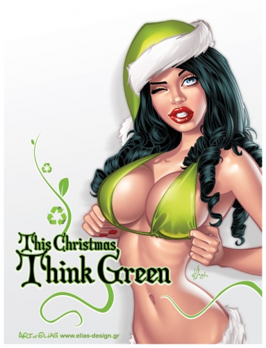 pin up,christmas girls,noël,al rio,jim valent,bill randall,saka,mike debalfo,amanda conner,ed benes
