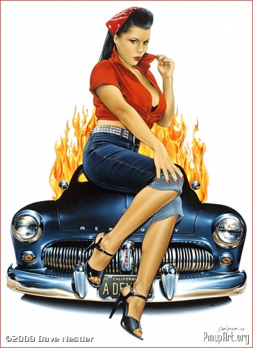 pin-up girls,dave nestler
