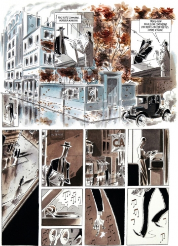 la fleur dans l'atelier de mondrian,peyraud,lapone,glénat,treize étrange,15 novembre 2017,biographie romancée