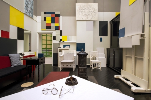 la fleur dans l'atelier de mondrian,peyraud,lapone,glénat,treize étrange,15 novembre 2017,biographie romancée