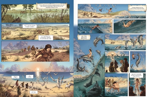 999 à l'aube de rien du tout, claude daubercies, denis-pierre filippi, marco bianchini, glénat, adaptation, historique, aventure, initiatique.