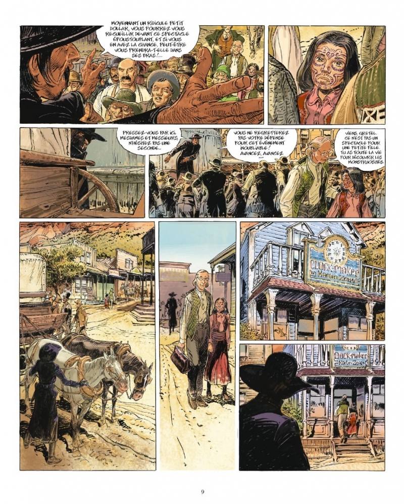 Bouncer, françois Boucq, Glénat, Western, Mexique, l'or maudit