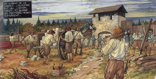 capitol,jacques terpant,jean raspail,le royaume de borée,saga des pikendorff,delcourt,aventures,fantastique