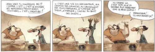 Capitol, Valérian, l'armure du Jakolass, Manu Larcenet, Christin, Mézières, Dargaud, Anticipation, Science fiction, Humour