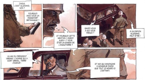 Capitol, Les derniers jours de Stefan Zweig, Guillaume Sorel, Laurent Seksik, Casterman, Biographie, Histoire, Drame 