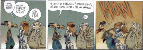 Capitol, Valérian, l'armure du Jakolass, Manu Larcenet, Christin, Mézières, Dargaud, Anticipation, Science fiction, Humour