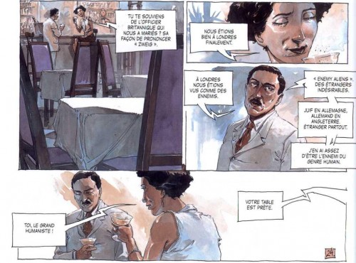 Capitol, Les derniers jours de Stefan Zweig, Guillaume Sorel, Laurent Seksik, Casterman, Biographie, Histoire, Drame 