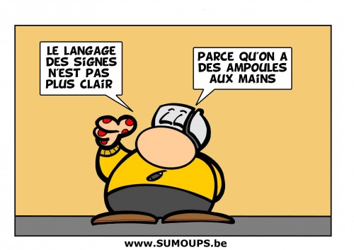 sumoups, sourire, humour, bd, jeux de mots, éditeurs, hebdomadaire, 2012, sumoups.be, jeux de mots,