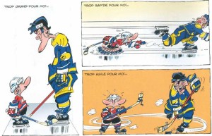 Capitol, les hockeyeurs, Achdé, Mel, Bamboo, 7/10, sport, hockey, humour, jeunesse,10/2012.