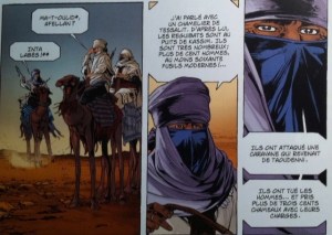 les quatre coins du monde,labiano,dargaud,aventure,histoire,aventure hitorique,désert,sahara,colonisation