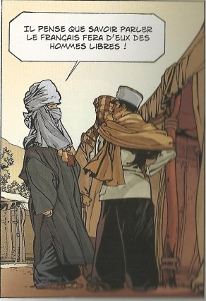 les quatre coins du monde,labiano,dargaud,aventure,histoire,aventure hitorique,désert,sahara,colonisation