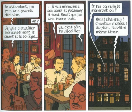 Capitol, La marque Jacobs, Alloing, Rodolphe, Delcourt, Mirages, 7.5/10, biographie, Edgar P. Jacobs, 11/2012.