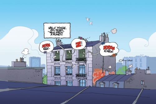 coloc, monsieur B, bamboo, emmanuel lepage 2, auberge espagnole, party