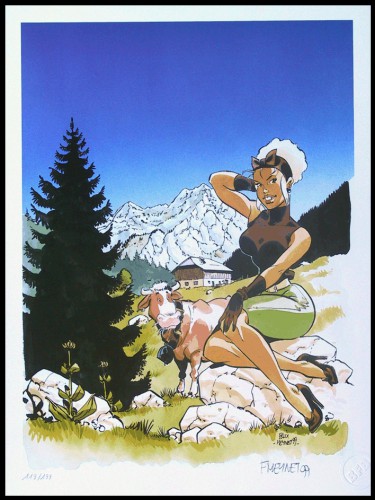 pin up,femme,sexy,meynet