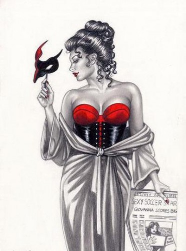 pin up,femme,sexy,Giovanna CASOTTO