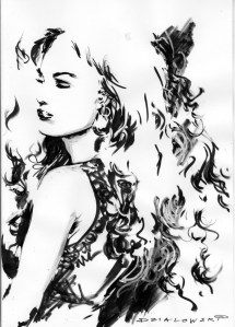 pin up,femme,sexy,dzialowski
