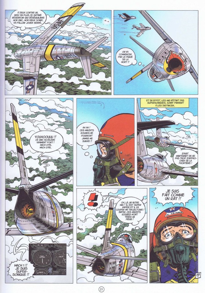 sabre sur la corée
