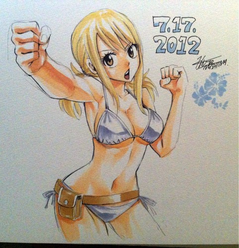 pin up,femme,sexy,hiro mashima,manga