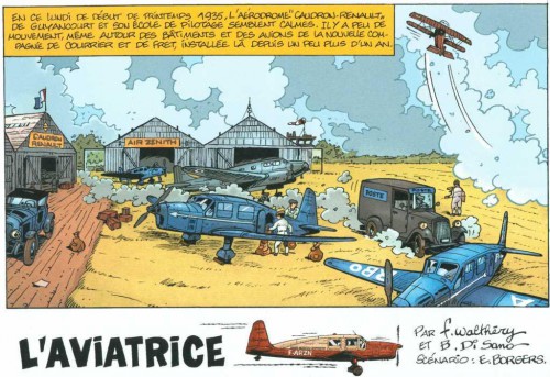 L'aviatrice, Walthery, Di Sano, Borgers, Paquet, 05/2014.