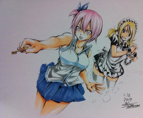 pin up,femme,sexy,hiro mashima,mange