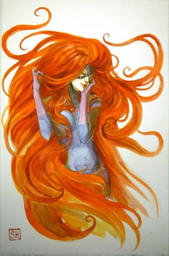 pin up,femme,sexy,hans,super heros,comics