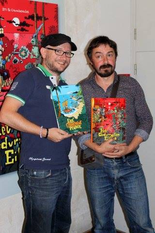 Luc Cromheecke, L'île carrément perdue, Tom Carbone, Plunk, Kramiek, Humour, 06/2014