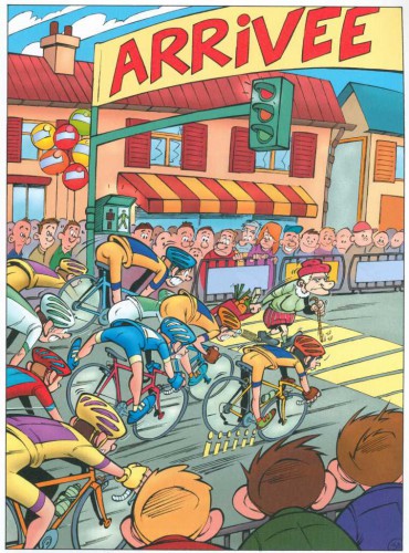 Les cyclistes, Panetier, Ghorbani, Vents d'ouest, 07/2014