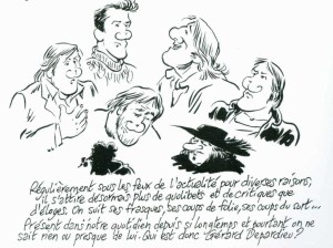 Gérard Depardieu, Salma, Bamboo, 09/2014.