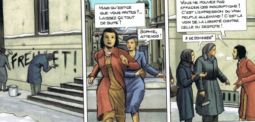 sophie scholl,femmes en résistance 2,casterman