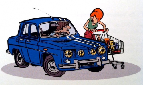 garage de paris,dugomier,bazile,glénat,plein gaz,voiture,automobile,4cv,2cv,dyna z,coccinelle,203,r8 gordini,traction avant,jeep,aronde,alpine a110