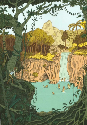 L'île aux femmes, Zanzim, Glénat, 8/10, Aventure, féminisme, humour, 01/2015