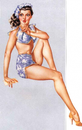 pin up,femme,sexy,alberto vargas