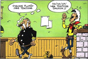 les tontons dalton,lucky comics,achdé & gera,morris