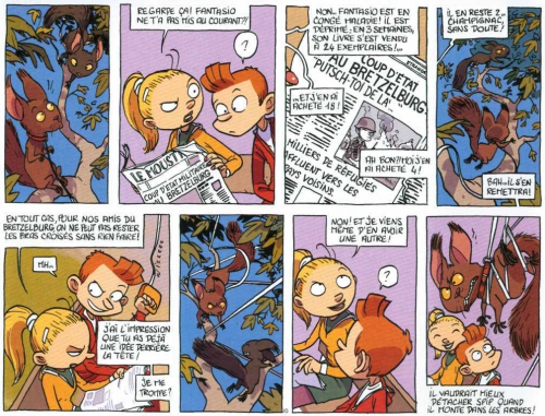 Spirou, la grosse tête, Tehem, Makyo, Toldac, Dupuis, 7/10, aventure, humour, 03/2015
