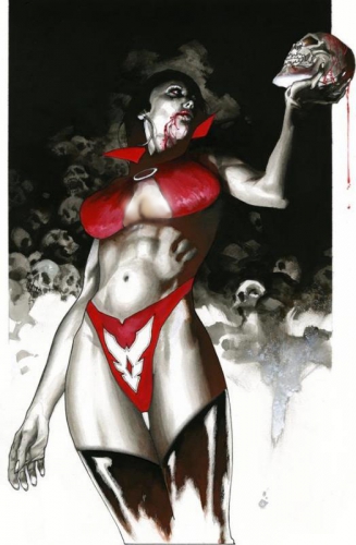 Simone BIANCHI,pin up,femme,sexy,comics