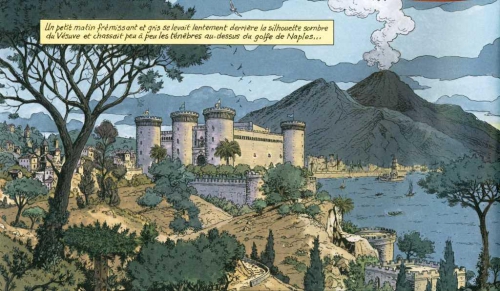 Vasco, La cité ensevelie, Chaillet, Rousseau, Le lombard, 7/10, Aventures, Histoire, Moyen-Age, Vésuve, 03/2015