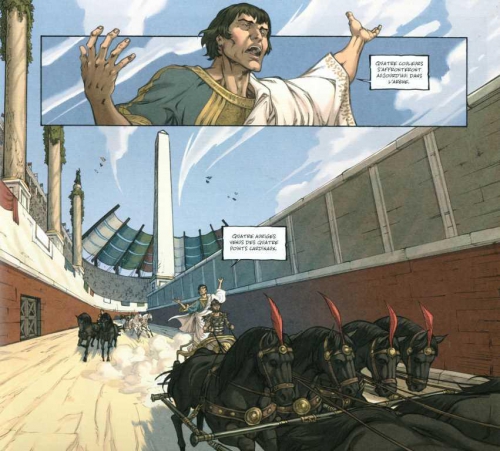 gloria victis,guerrero,fernandez,le lombard,710,histoire,antiquité,jeux du cirque,courses de chars,042015