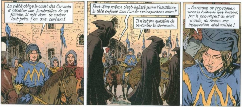 Vasco, La cité ensevelie, Chaillet, Rousseau, Le lombard, 7/10, Aventures, Histoire, Moyen-Age, Vésuve, 03/2015